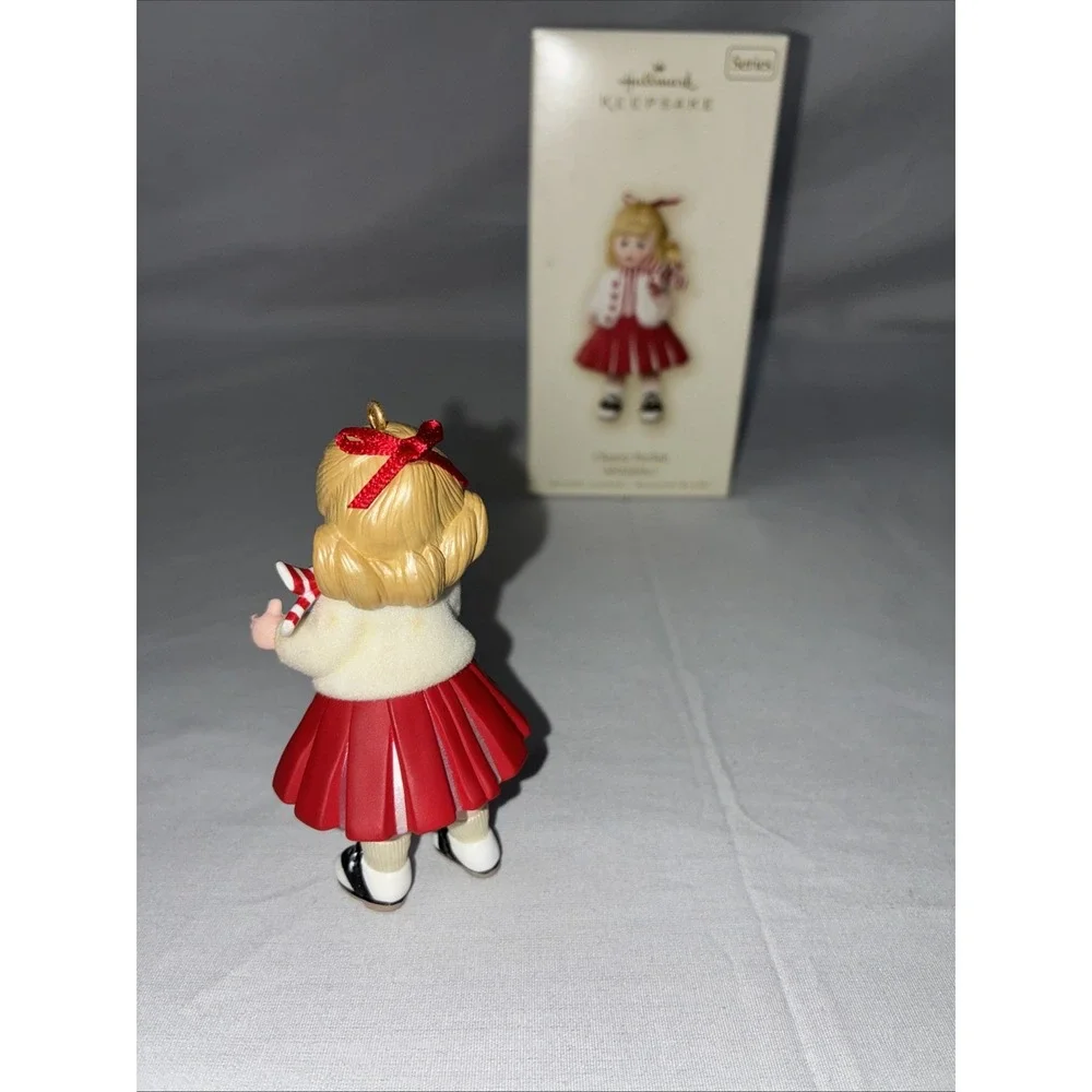 Hallmark Keepsake Madame Alexander Ornaments Christmas Tea Cherry Parfait 2pc
